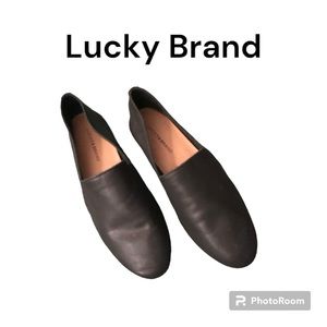 Lucky Brand Women’s Black Slip-On Flats size 7